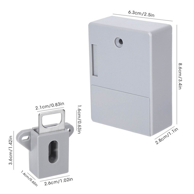 125KHz Smart Cabinet Lock Electronic RFID Card Opening No Drill