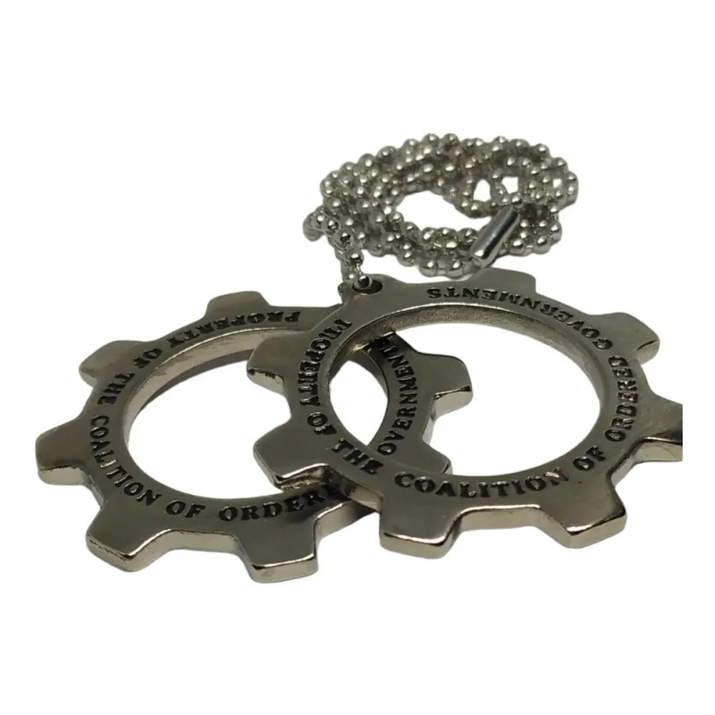 Collar De Gears Of War | Marcus Fenix Cog