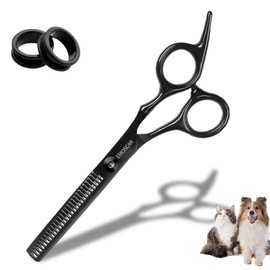 Square Edged Thinning Pet Grooming Scissor, Professional Grade Stainless Teeth Thinning Scissors, Ergonomic Pet Grooming Thinning Shears Blender, for Dog Cat etc