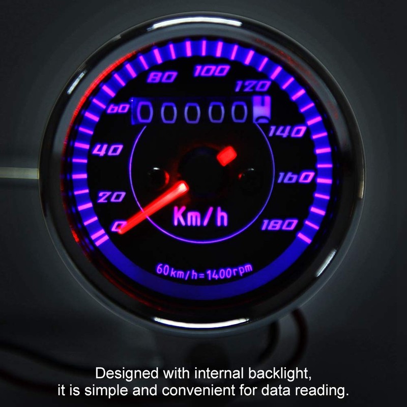 GPS Speedometer Universal Motorcycle Retro Modification LED Odometer Digital Odometer