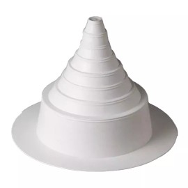 JM TPO Universal Pipe Boot Roof Flashing  1"-8" Pipes - 1 Boot Only