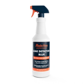 Made Here Co. Leak Detector Blue - Fast-Acting Leak Detection for High & Low-Temperature Applications in Gas & CO2 Systems (32 oz)