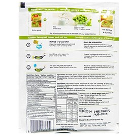 Rasoi Magic - Methi Mutter Malai (fenugreek, peas curry) - 50g