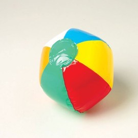 U.S. Toy Beach Ball Inflate - 6"