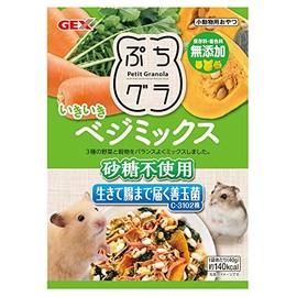 Gex GEX Puchigura Lively Veggie Mix 1.4 oz (40 g) Hamster Snack