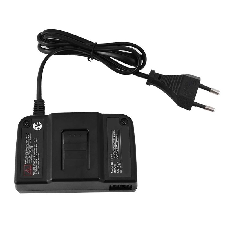 Power Supply, DC 12 V Replacement Power Supply for N64