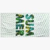 beach towel green summer Medium 2ea