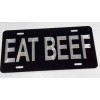Diamond Etched Products REFLECTIVE Diamond Etched Engraved Eat Beef Car