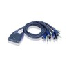 Aten CS64US-AT USB KVM Switch 4-Port