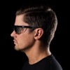 Unisex Classic Sunglasses, Black/Black