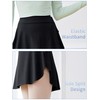 Phoeswan Ballet Skirt for Women, Pull on Elastic Waist Dance