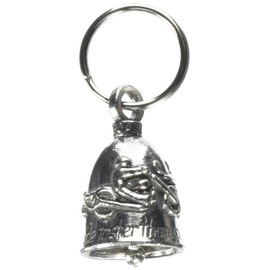 Hot Leathers BEA1025 Silver Never Ride Faster Guardian Bell