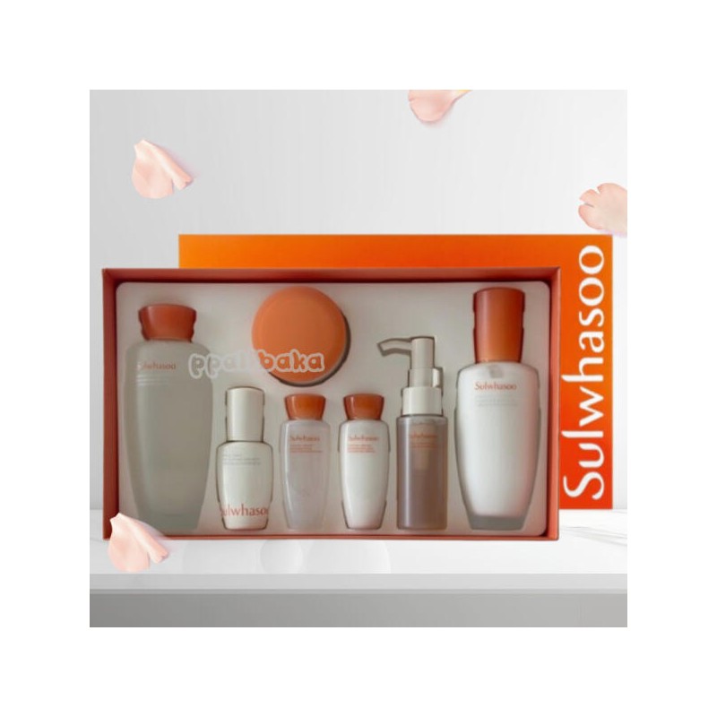 Sulwhasoo 설화수 자음 3종 세트 기초 화장품 자음수+자음유액+ 탄력크림 엄마선물