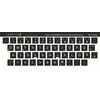 Lacerto® 13 x 13 mm German Sticker Set for PC