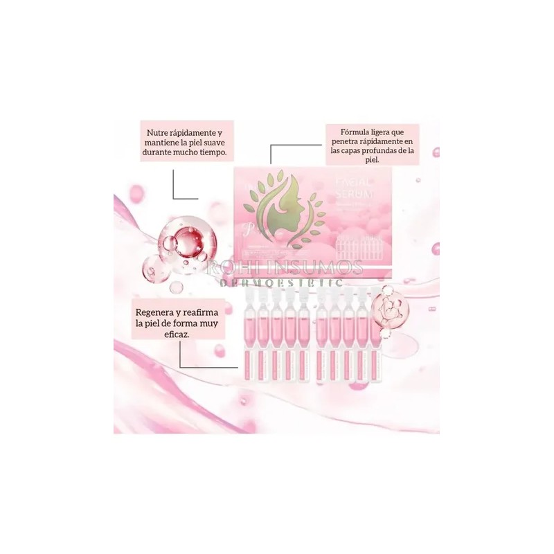 Serum Facial Pdrn De Salmón Pink Rostro