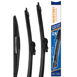 Wenyant 26"/17"/14” Windshield Wipers Compatible with Subaru Forester 2019-2021 Front and Rear Wiper Blades for My Car Original Equipment Automotive Replacement (Set of 3)