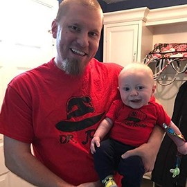 Father Son Matching Shirts | Dr. Jones Short Round | Fathers Day Gift | New Baby | First Father's Day | Daddy and Me