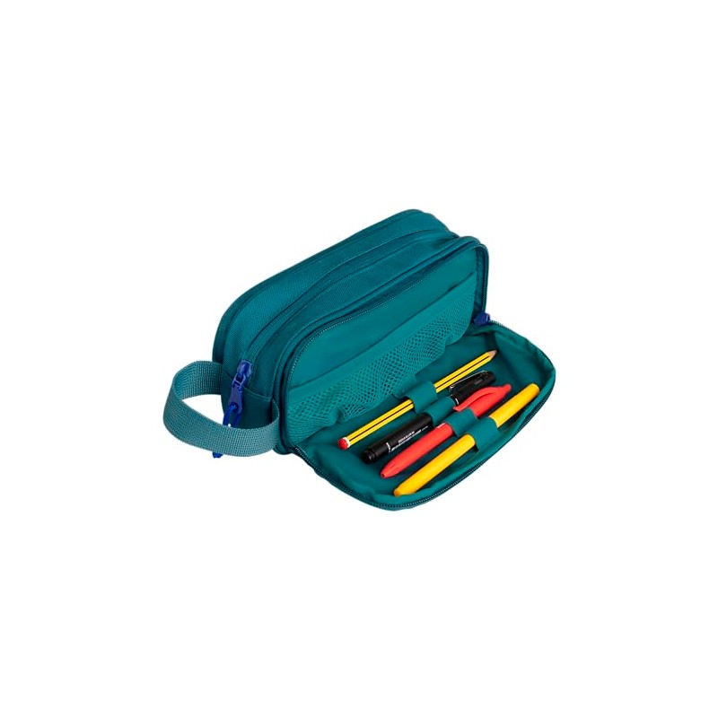 Oxford B-Smart Pencil Case 3 Compartments Elastic Rubber Recycled Material