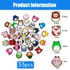 33PCS Squishmallow Croc Charms Set - Waterproof PVC Shoe Decorations