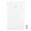 Intelligent WIFI Touch Switch Single Fire 1 Channel White AC
