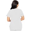 Med Couture V-Neck Scrub Top for Women with 4 Pockets,