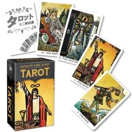 Radiant Wise Spirit Tarot Mini Radiant Wise Spirit Tarot Mini Tarot Divination with Japanese Manual (English Language Not Guaranteed)