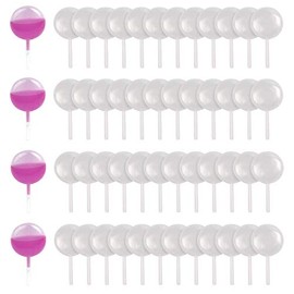 100Pcs Cupcake Infuser Tubes, 4ml Mini Pipettes Transfer Pipettes, Ice Cream Pipettes Dropper Baking Pipettes, Strawberry Infuser Tubes