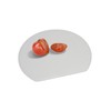 CBJAPAN Half Moon Cutting Board, Half Moon Shape, 12.6 x
