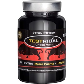 B.P.V - Testridal 60 Capsules = 32 g - Hardcore Booster - High Dose Combination Product Perfect for Athletes and Active Men - For Lust - Love - Passion and More