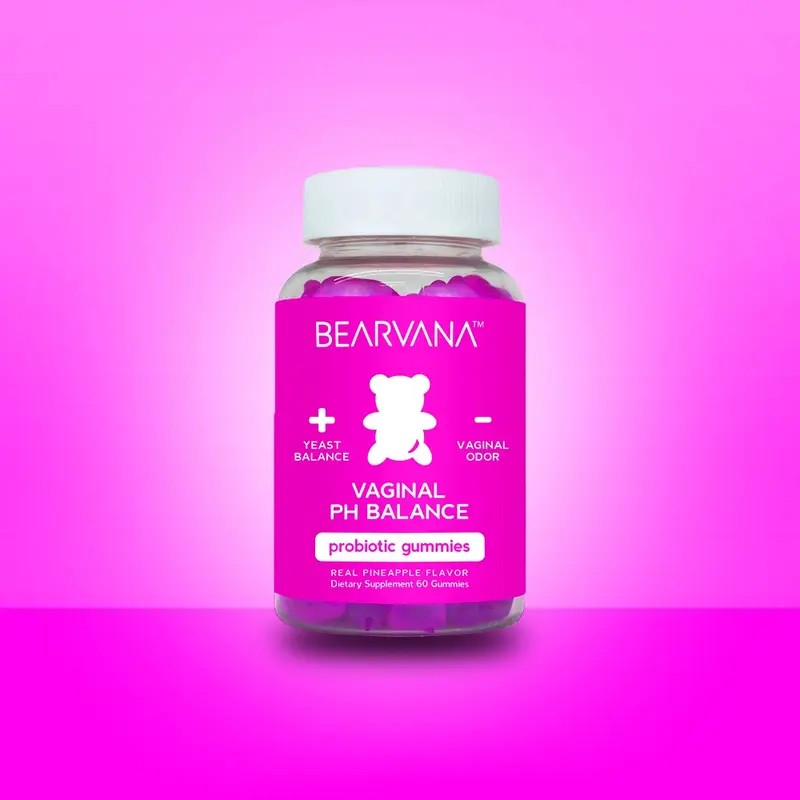 PH Balance Gummies for Women – Pineapple Flavored Probiotics Supplement