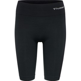 hummel Cycling Shorts Hmlclea Yoga Women's Breathable Quick-Drying Seamless Size, Black mix
