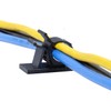 JacobsParts V1 Adhesive Cable Management Clips, 0.5 Inch Adjustable Clamp,