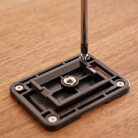 marupeinet COBAN PLATE Tripod Table for DIY Arca-Swiss Compatible Plate with 1/4" Screw