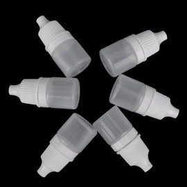 Ausla Pack of 100 2ml Plastic Dropper Bottle, Squeezable Eye Dropper Liquid Container with Lid and Stopper Design, Ideal for Light Oils, Paint, Saline Solution