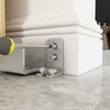 JUBEST Stainless Steel Floor Guide Wall Mount Sliding Barn Door