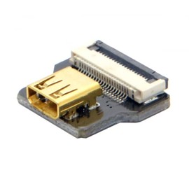 JSER CYFPV Micro HDMI Type D Female Connector Standard Straight for FPV HDTV Multicopter Aerial Photography