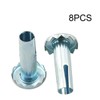 heyous 8PCS Caster Sockets 3/8" x 1-1/4" Metal Caster Stem