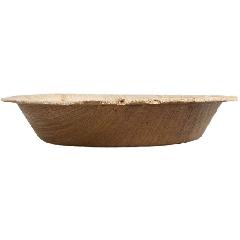 KOKA Palm Leaf Disposable Plates Round Environmentally Friendly Disposable Tableware
