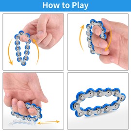 ATESSON Bike Chain Gear Fidget Spinner,Stainless Steel Metal Sprocket Chain Fidget Toy,Relief Stress Anxiety Finger Spinning Toy for ADHD Autism Adults and Kids