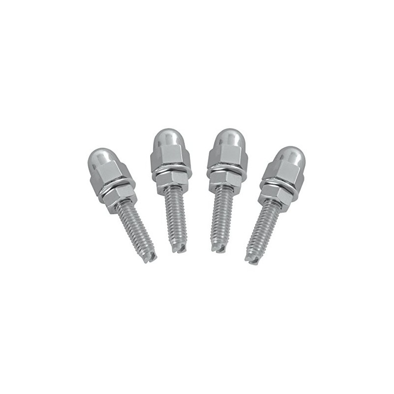 GG Grand General 50511 Chrome Acorn Nut Set- Bulk Pack