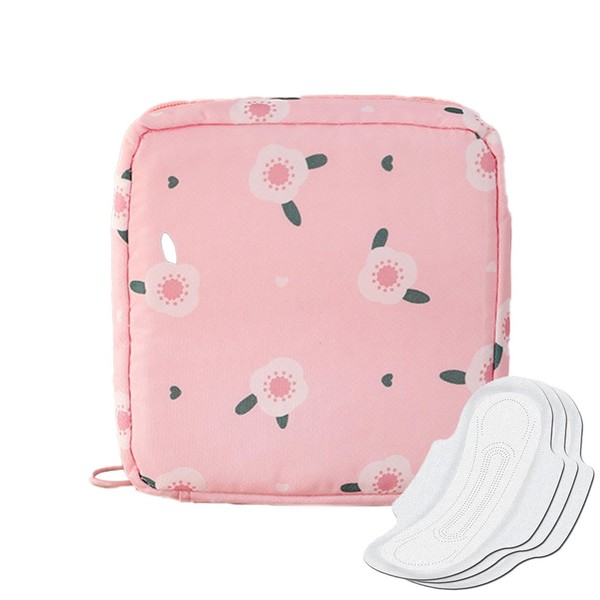 Generic Travel Sanitary Napkin Pouch,Teen Girls Waterproof Sanitary Napkins Storage