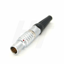 HangTon FGG 1B 7 Pin Circular Electrical Connector Male Cable Plug Push-Pull Quick-Lock Solder for Preston Motor Microphone Preamplifier Sound Analyser