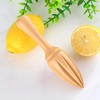 wooden hand juicer orange wood juicer convenient wooden fruit orange