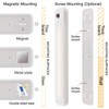 BIGMONAT Battery Operated Under Cabinet Lighting with Remote, Wireless Color