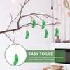 VALICLUD Christmas Cucumber Christmas Tree Decoration Mouth-Blown Glass Tree Decoration