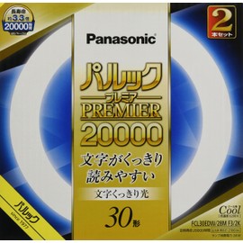 Panasonic FCL30EDW28MF32K Fluorescent Light Round Shape 30 Shape, 2 Pieces, Cool Color, Clear Letters, Parck Premier 20000