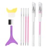 2 sets of eyebrow drawing pencils, equipped with 1 make-up