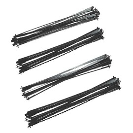 KTEM 5 Inch Scroll Saw Blade Pin End Assortment (48 Pack, 12PCS Each 10TPI, 15TPI, 18TPI, 24TPI)