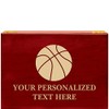 Crown Awards Basketball Coach Rosewood Humidor Gift, Customize with Your