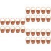 DOITOOL 30 Pack Mini Woven Baskets Candy Decorations Mini Baskets